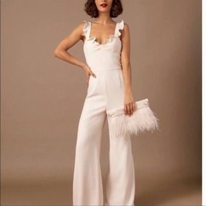 NWT Monique Lhuillier for BHLDN Ada jumpsuit